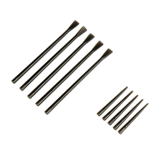 Turbo Ink Mixer voor RCA Zwart (10 sticks) Superhandige en supereffectieve inktmixer met RCA-connector. Inclusief 10 roerstaafjes (5 lang en 5 kort). Mogelijkheid om extra staafjes apart te kopen.