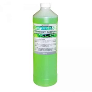 Green soap Unistar 1 Liter. Geconcentreerde, vloeibare, chirurgische groene zeep met een aangenaam aroma.