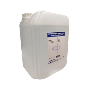 Gedemineraliseerd water van Reymerink. Gegarandeerde geleidbaarheid: 5-8μS. Verpakt in een handige 10 liter jerrycan. 8718692860391