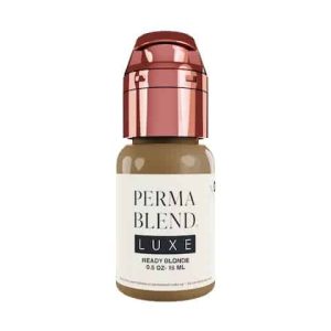 Perma blend Luxe - ready blonde is een prachtig PMU pigment in mooie brows te creëren.