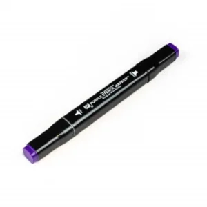 Purple Stencil Marker has been equipped with two tips, one of which can be used for precise details and sketching on the skin, and the other wide one for filling larger areas. It's also great for sketching, freehand drawings, geometric patterns, and thick lines.