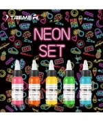 XTREME INKT - NEON SET - 5X30ML (REACH 2023)