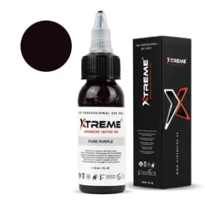 Xtreme Ink Pure Purple - 30ML (REACH 2023) Dankzij de uitgebreide ervaring in het ontwerp en de productie van tatoeagepigmenten, maakt Xtreme inkten van superieure kwaliteit die veiliger zijn voor de gebruiker en het milieu van klanten.