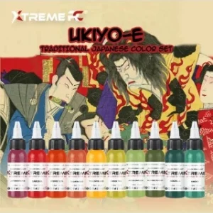 XTREME INKT - UKIYO-E TRADITIONELE JAPANSE KLEURENSET - 10X30ML (REACH 2023)