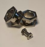 Titanium Tunnel Screw-fit Silver BOUT en MOER ( G23 Titanium )