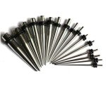 Stretch taper van Chirurgisch Staal  (1,6mm - 10mm )  48 mm lang