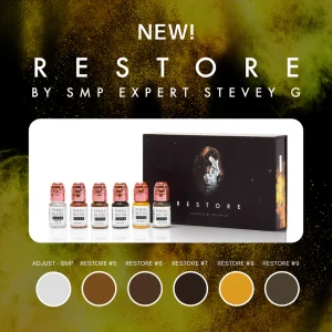 Stevey G Restore Set Perma Blend Luxe 6 x 15 ml De Restore scalp set is ontwikkeld door Stevey G. in samenwerking met Perma Blend LUXE. 