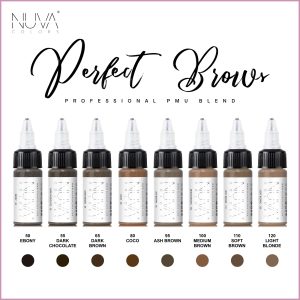 Nuva Colors - Eyebrow Collection Set - 8 x 15ml (Reach Compliant)