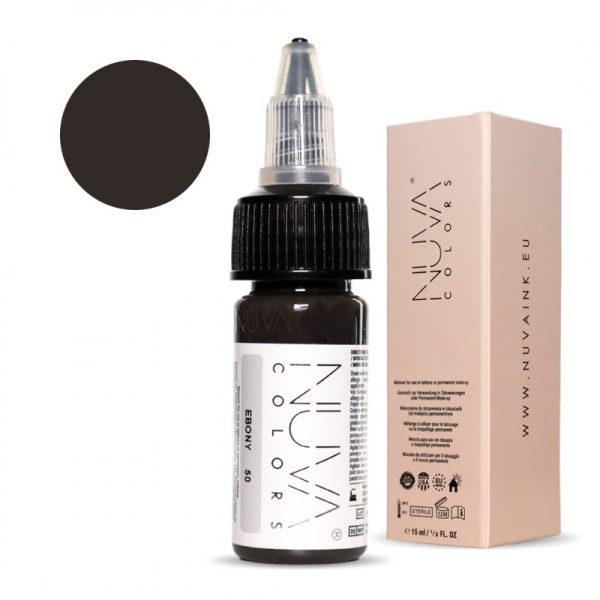 Nuva Colors - 50 Ebony - 15ml (Reach-conform)