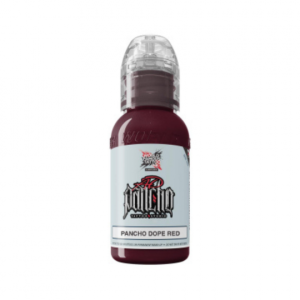 WORLD FAMOUS LIMITLESS Pancho Dope Red 30 ml (Reach-conform) WORLD FAMOUS LIMITLESS , één van de beste, goedgekeurde tattooinkten in de wereld! WORLD FAMOUS LIMITLESS Pancho Dope Red 30 ml (Reach-conform)