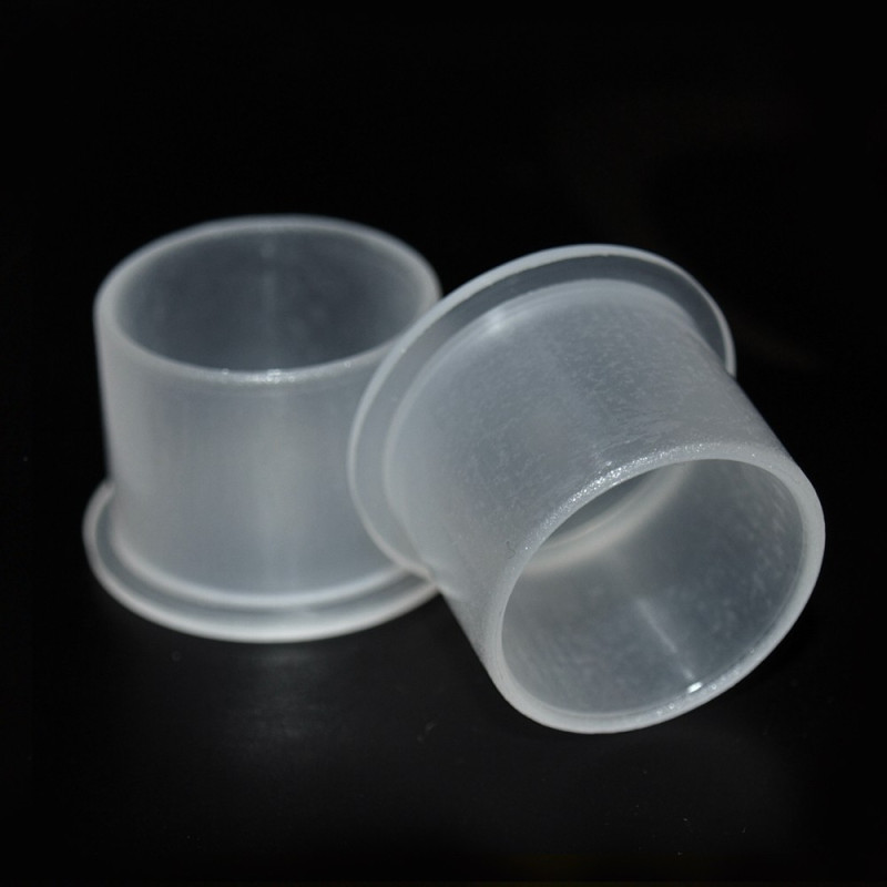 Transparante Ink Cups met voet 9 mm 100 stuks Cupjes met
