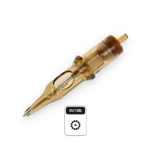 Kwadron Cartridges 0.35 Round Liners Medium Taper20 tattooneedles in a box