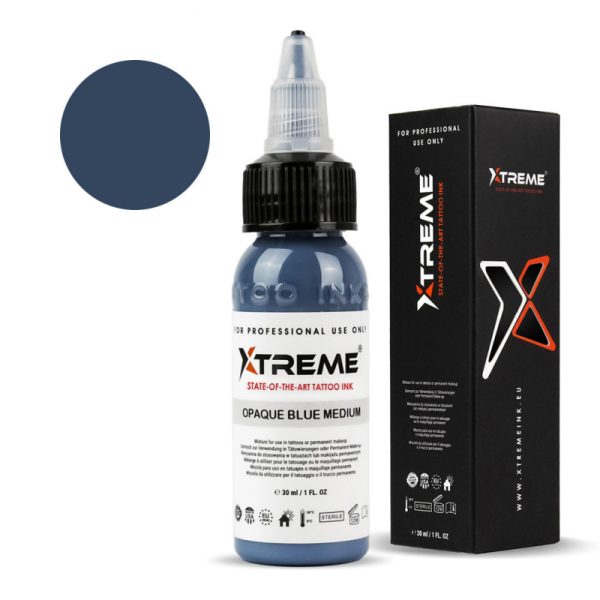 Xtreme Ink - Opaque Blue Medium - 30ml  Xtreme Ink - Opaque Blue Medium - 30ml