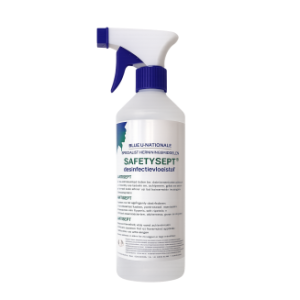 Safetysept alcohol 80% spray 500ml desinfectiemiddel