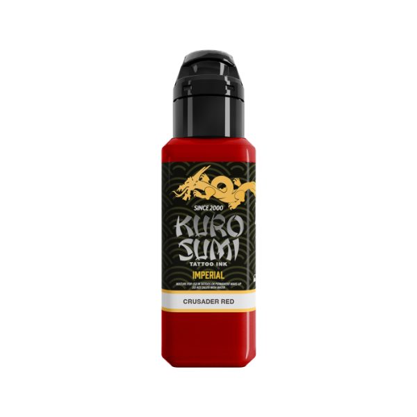 Kuro Sumi Imperial Tattoo Ink Crusader Red 22ml
