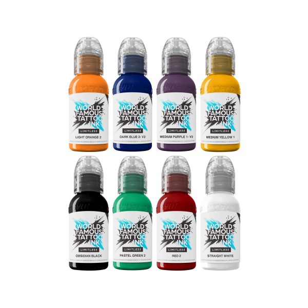 Primary Colours Set 1 - 8x 30 ml