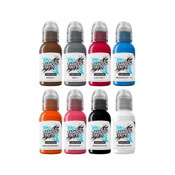 Primary Colours Set 2 - 8x 30 ml