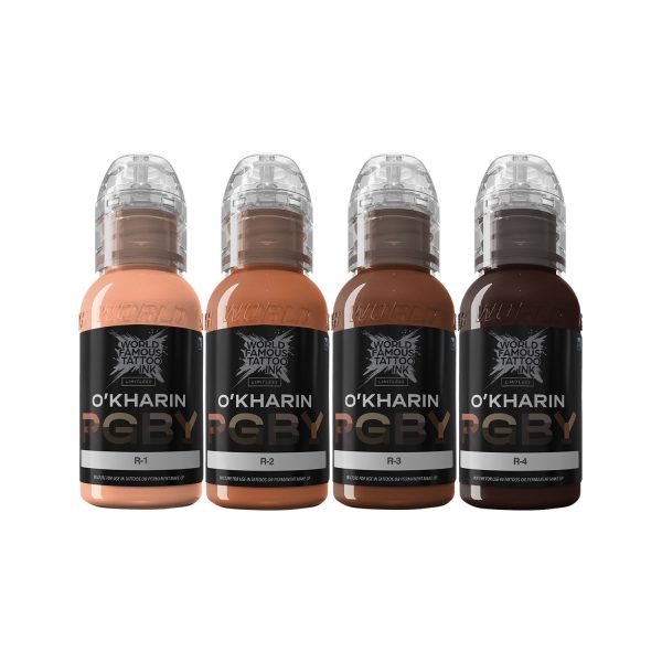 Sasha O'Kharin RGBY Red Set - 4x 30 ml R-set