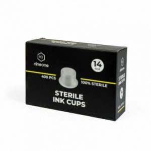 Nineone Sterile Ink Cups M / 14 mm 400 stuks