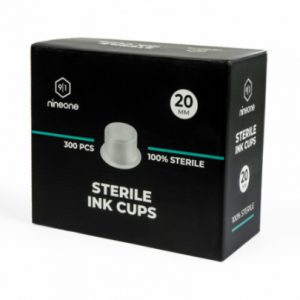 Nineone Sterile Ink Cups XL / 20 mm 300 stuks
